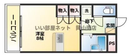 スターマンション新田の間取り画像