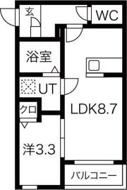 メイクスR矢田IIの間取り画像