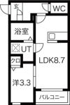 メイクスR矢田IIの間取り画像