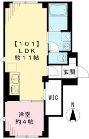 R shirokane アールシロカネの間取り画像