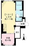 R shirokane アールシロカネの間取り画像