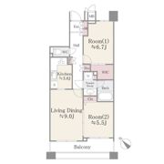 ガーデンアヴェニュー妙典の間取り画像