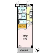 ロイヤルプレイス010の間取り画像