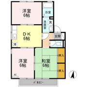 ハイカムール壱番館の間取り画像