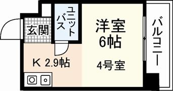 Calm東観音の間取り画像