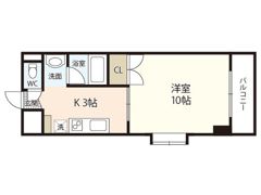 クレスト昭和中の間取り画像