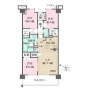 ザ・パークハウス横浜川和町テラスの間取り画像