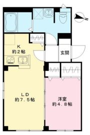 モンソレイユ品川の間取り画像