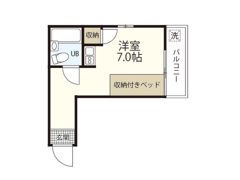 クリスタルレジデンス舟入の間取り画像