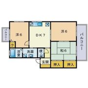 カーサマコイ大橋南の間取り画像