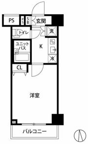 スカイコート浮間ガーデンの間取り画像