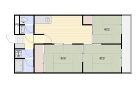 東讃ハイツの間取り画像