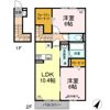 チェントくすのきの間取り画像