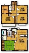 加賀邸一戸建の間取り画像