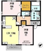 セジュール瓜生の間取り画像