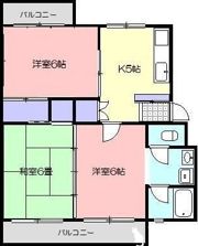 吉原マンションの間取り画像