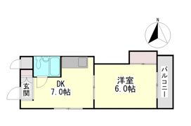 シンエーハイツ六甲道の間取り画像