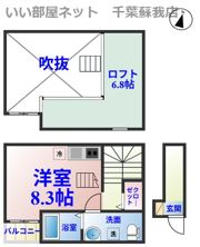 ハーベスト蘇我の間取り画像