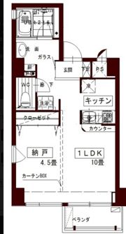 コリドール中央の間取り画像