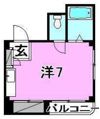 メゾン中一万の間取り画像
