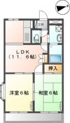 グリーンヒル壱番館の間取り画像