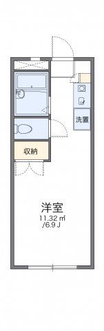 レオパレスANNEXEGAWAの間取り画像