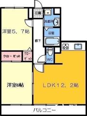 フォブール望の間取り画像