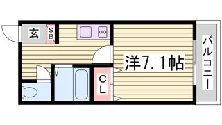メンフィス王子の間取り画像