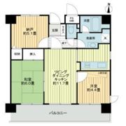 ライオンズマンション舟入中町の間取り画像