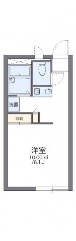 レオパレスMiLe Stoneの間取り画像