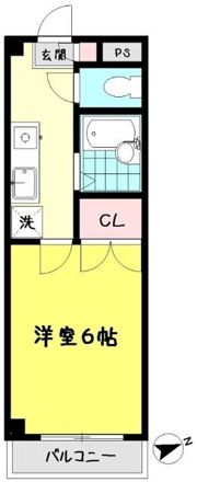 ゼファーコート丸山台の間取り画像