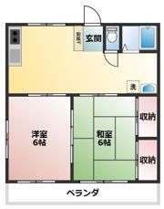 パームツリーの間取り画像