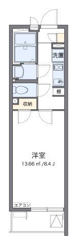 クレイノ輝きの間取り画像