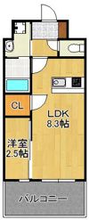 レジェンド朽網の間取り画像