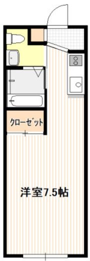 ニホコーポラスの間取り画像