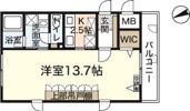 ラ・テール白島の間取り画像