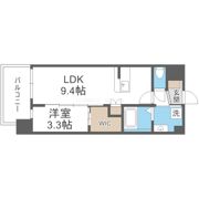 セレニテ江坂ミラクの間取り画像