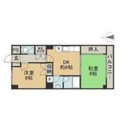 アールズ広瀬の間取り画像