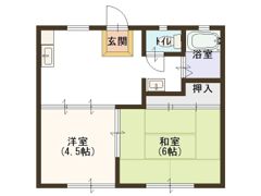 サングリーンハイツの間取り画像
