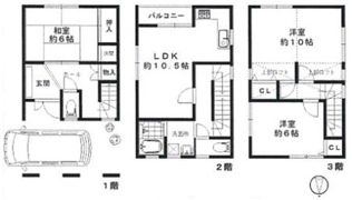 高宮新町戸建の間取り画像