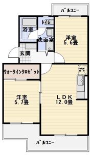 エタニティーIIの間取り画像