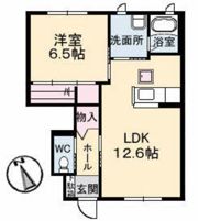 Vesta 壱番館の間取り画像