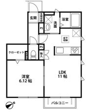 カーサ・セレッソの間取り画像