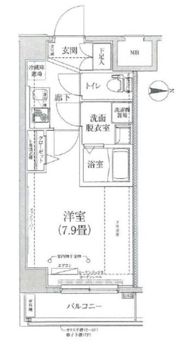 ティモーネ深川リーヴァの間取り画像