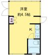 モデリアブリュット北参道の間取り画像
