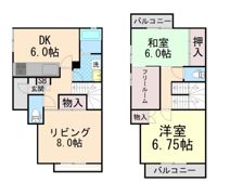 御影本町戸建 西棟の間取り画像