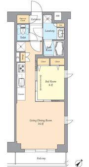 AIFLAT渋谷西原の間取り画像