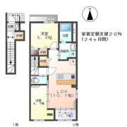 クレスト蓮の間取り画像