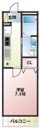 コーポ美幸の間取り画像
