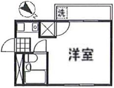 サンライズ三宅 B棟の間取り画像